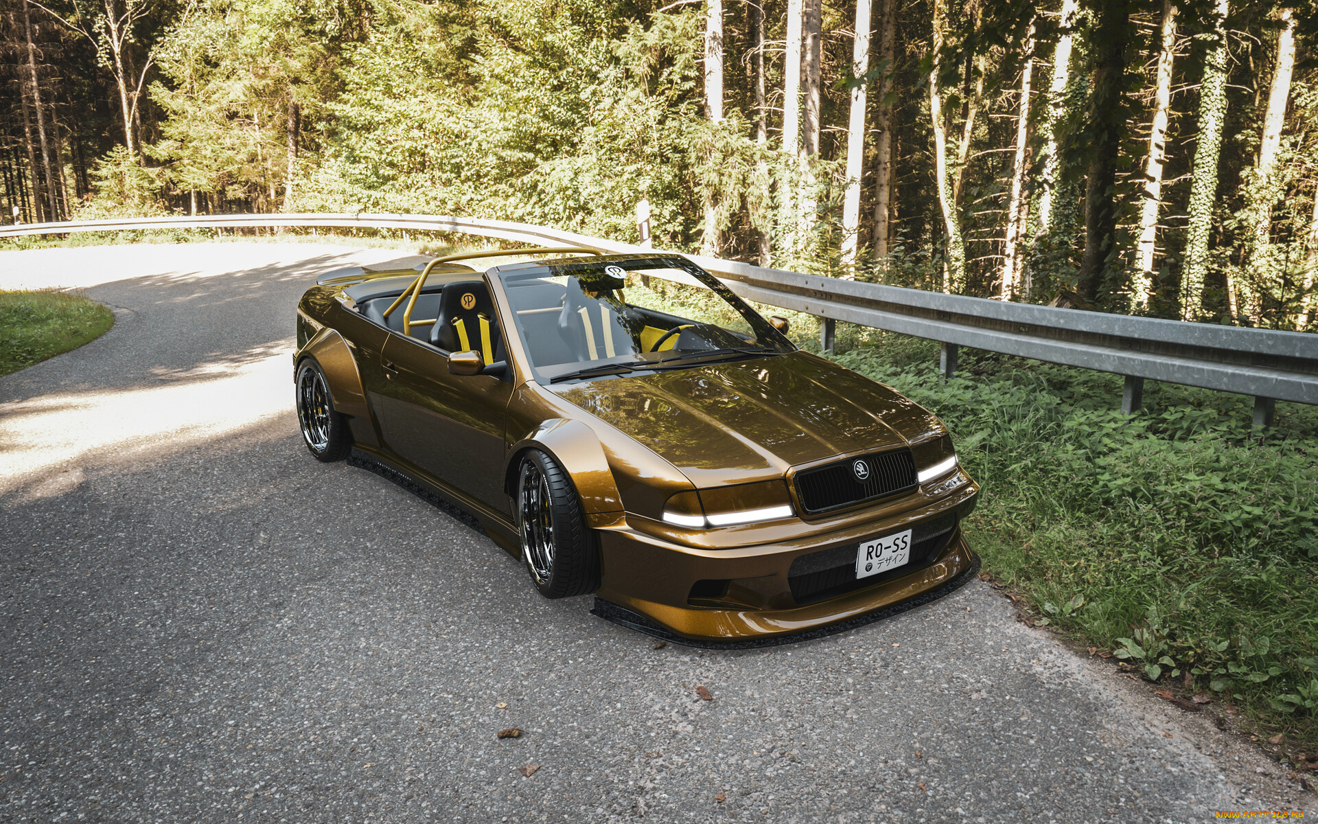 skoda octavia, , 3, skoda, octavia, converible, widebody, tuning, car, , 